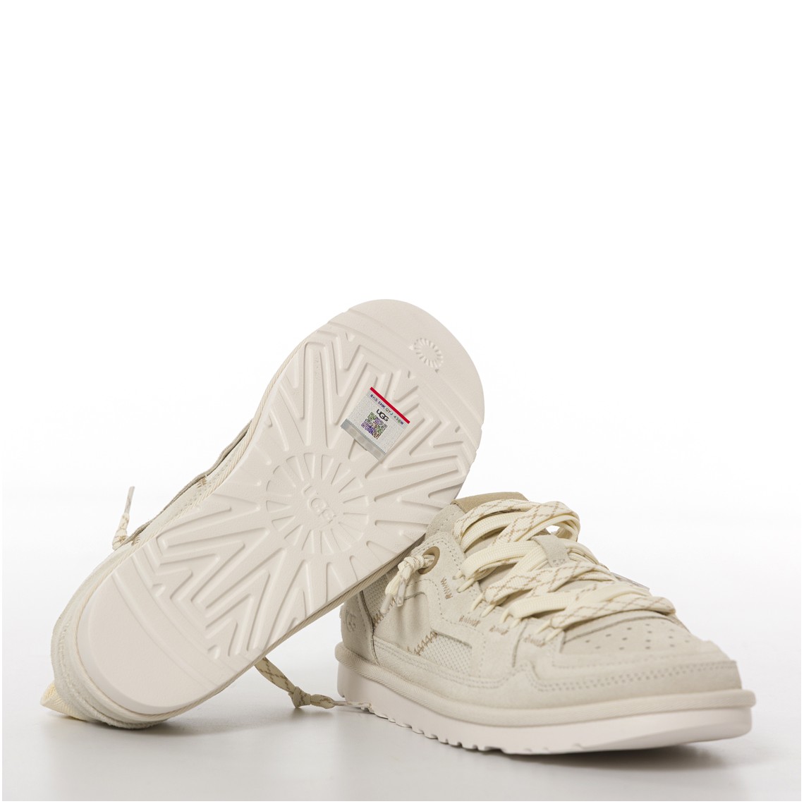 Sneakers Minimel UGG in camoscio e mesh