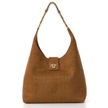 Borsa hobo in suede Elisabetta Franchi