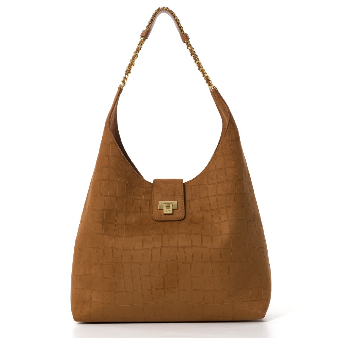 Borsa hobo in suede Elisabetta Franchi
