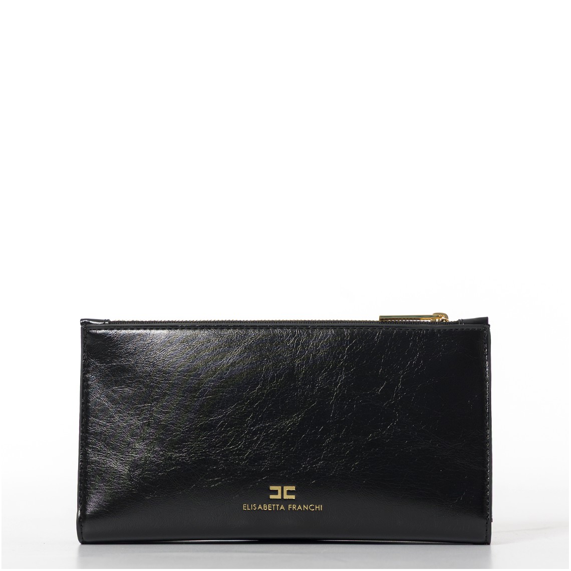 Portafoglio con dettagli logo Elisabetta Franchi