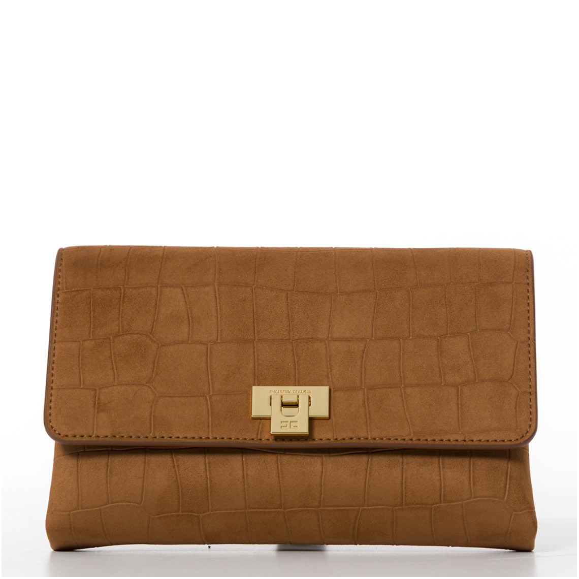 Borsa a tracolla in suede Elisabetta Franchi