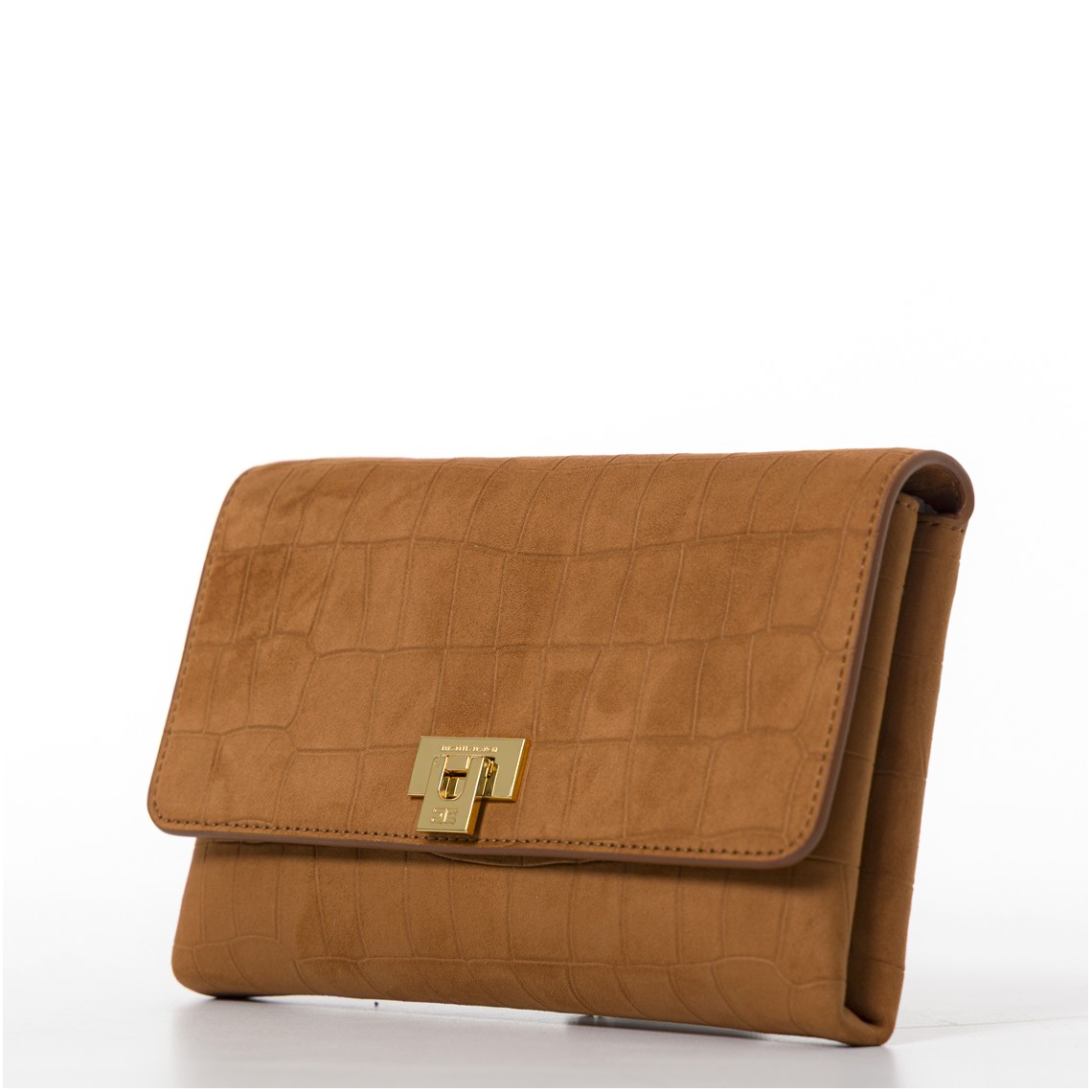Borsa a tracolla in suede Elisabetta Franchi