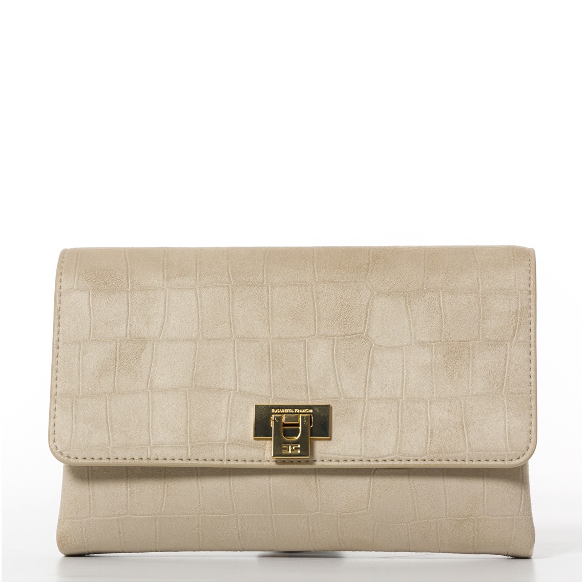 Borsa a tracolla in suede Elisabetta Franchi