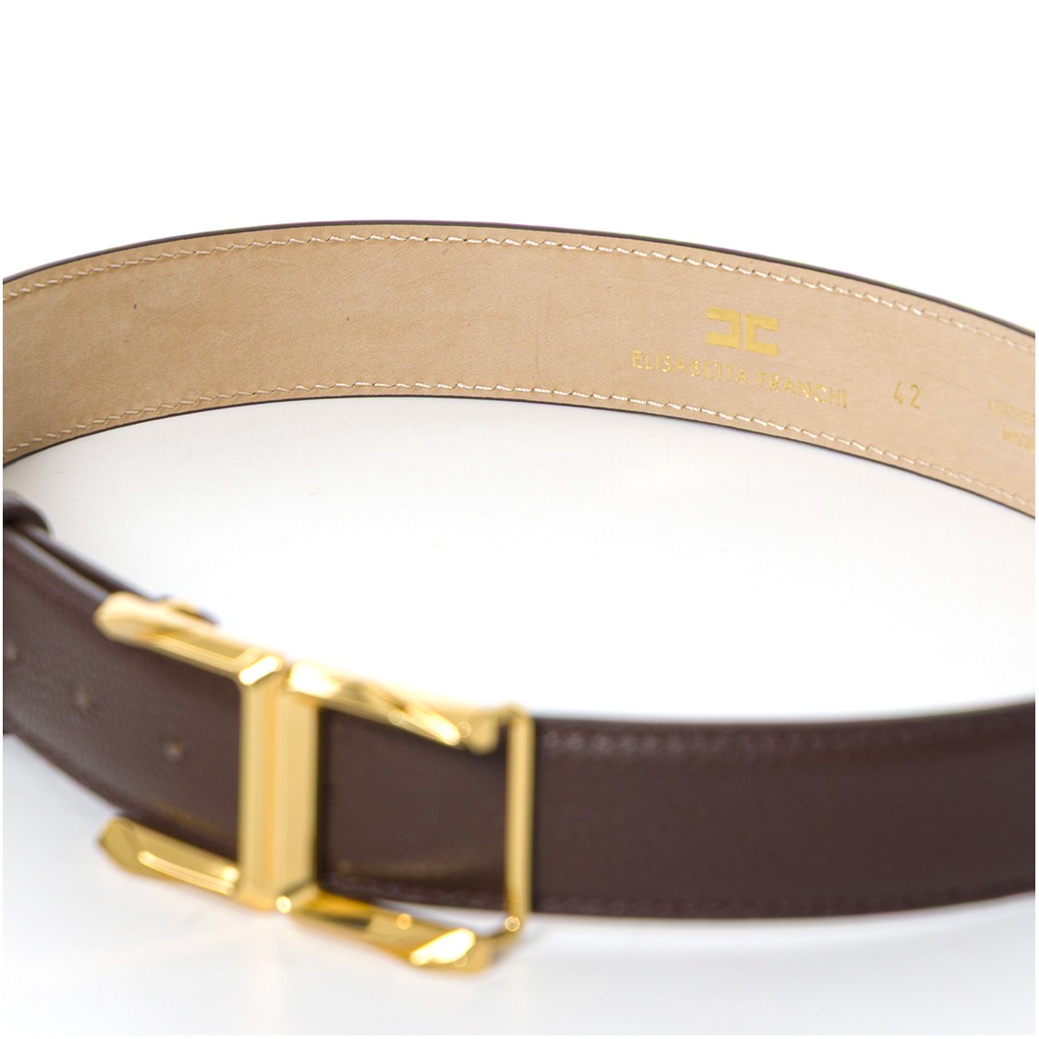 Cintura in pelle Elisabetta Franchi