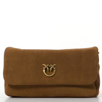 Borsa a tracolla media Love Bag Click Soft Horizontal...