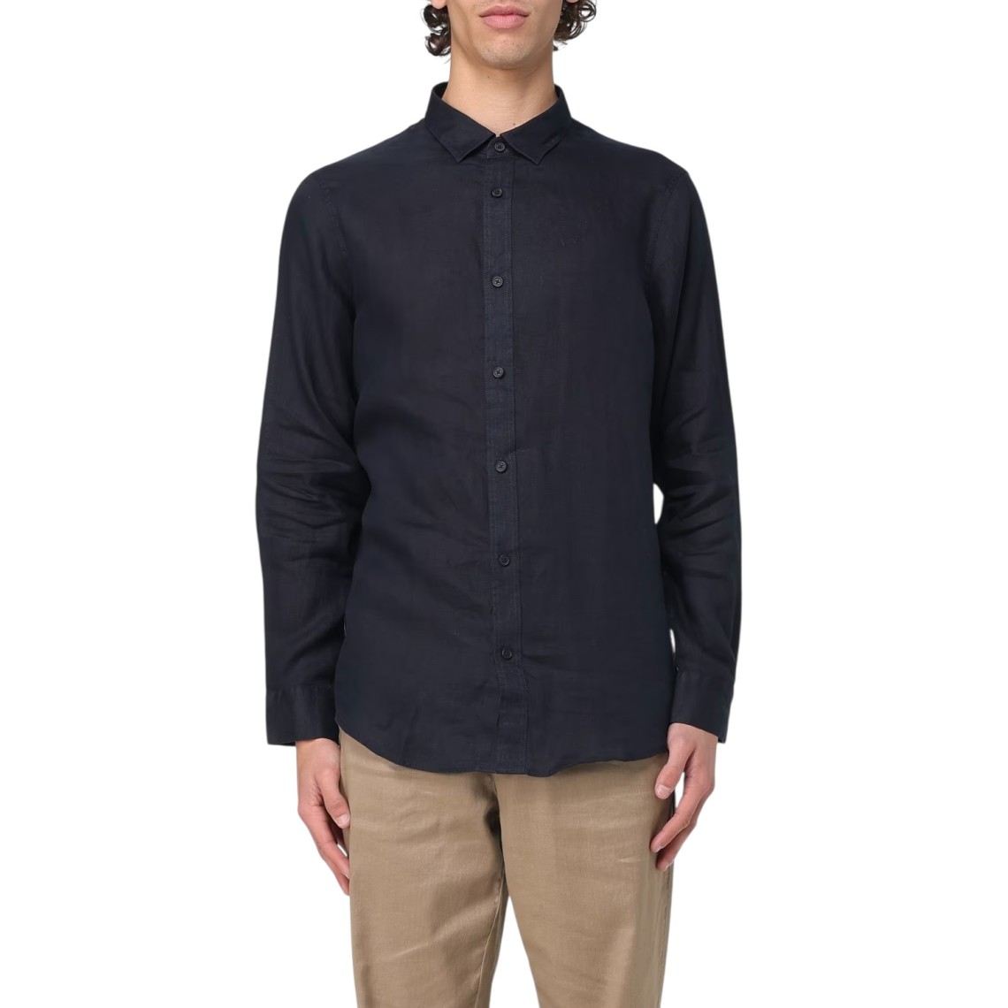 Camicia in lino Armani Exchange