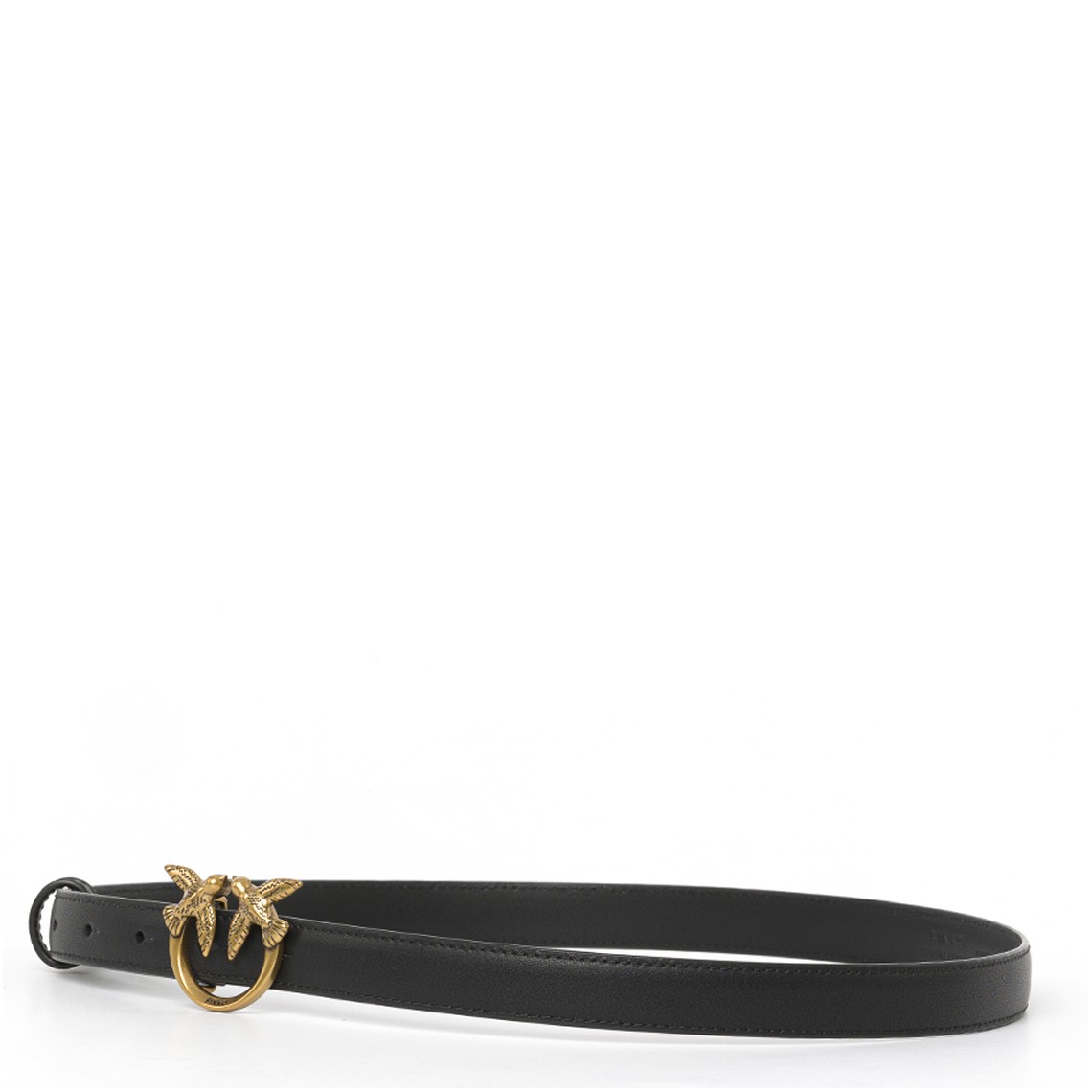 Cintura sottile Pinko Love Birds in pelle