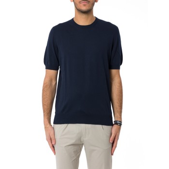 Maglia a maniche corte Gran Sasso in cotone organico