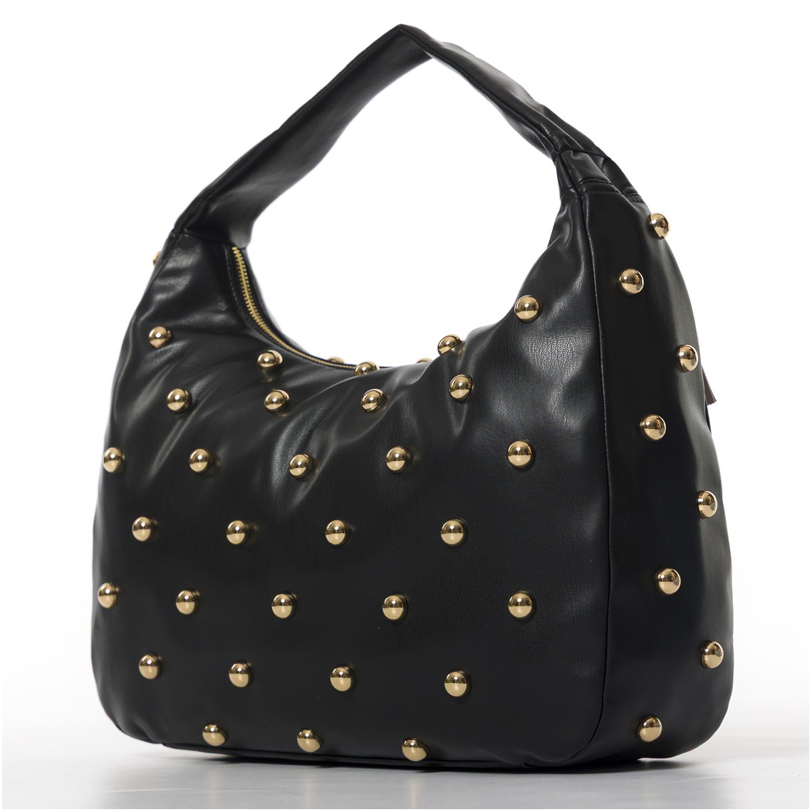 Borsa hobo grande con borchie Twinset
