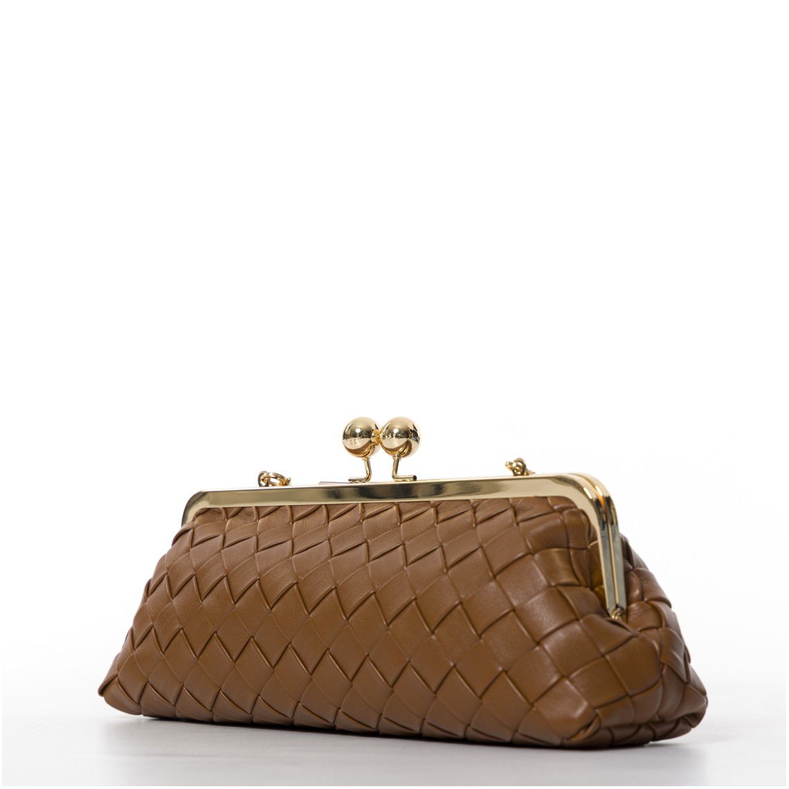 Borsa clutch intrecciata a mano Twinset