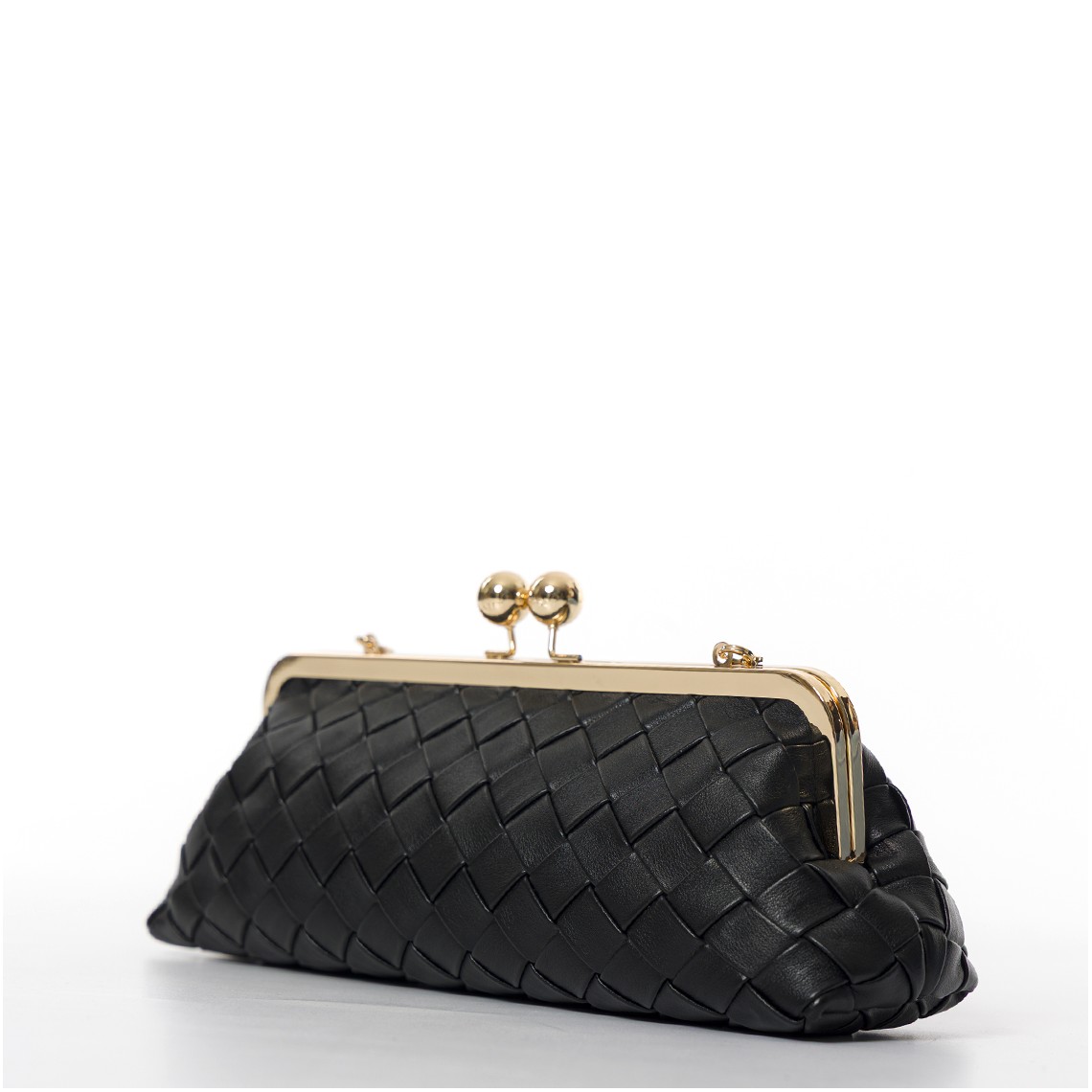 Borsa clutch intrecciata a mano Twinset