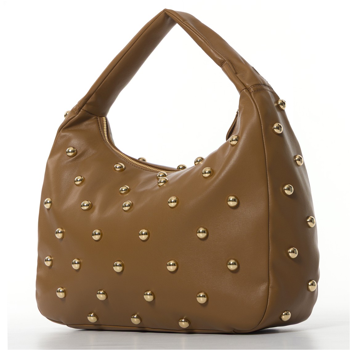 Borsa hobo grande con borchie Twinset