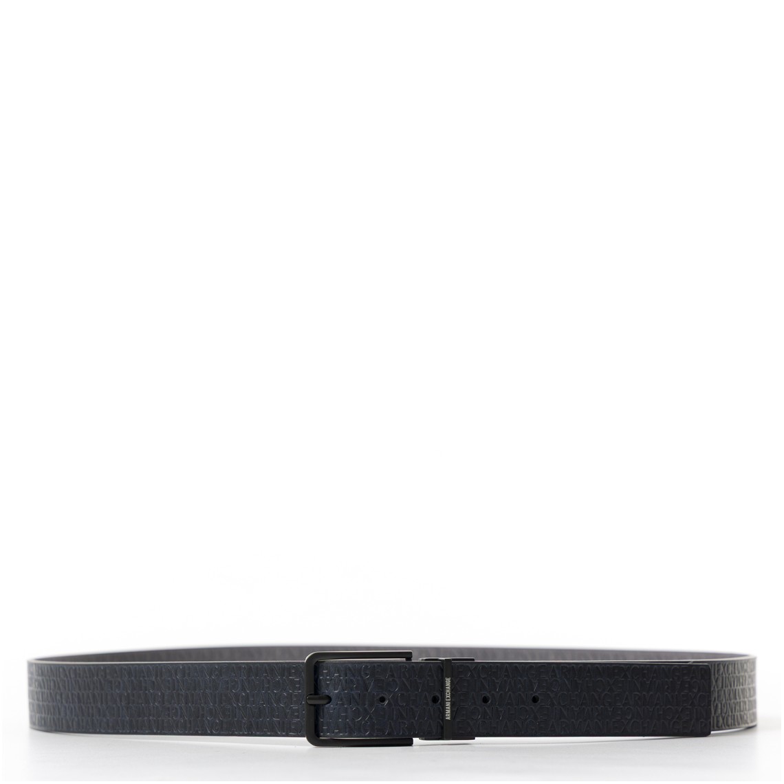 Cintura reversibile con logo Armani Exchange all over