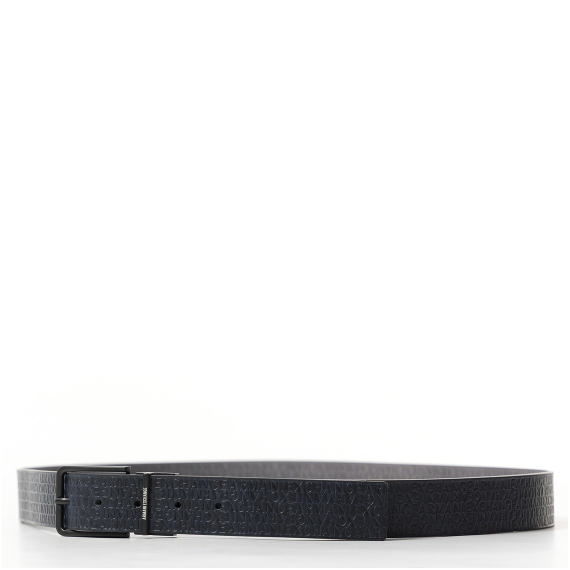 Cintura reversibile con logo Armani Exchange all over