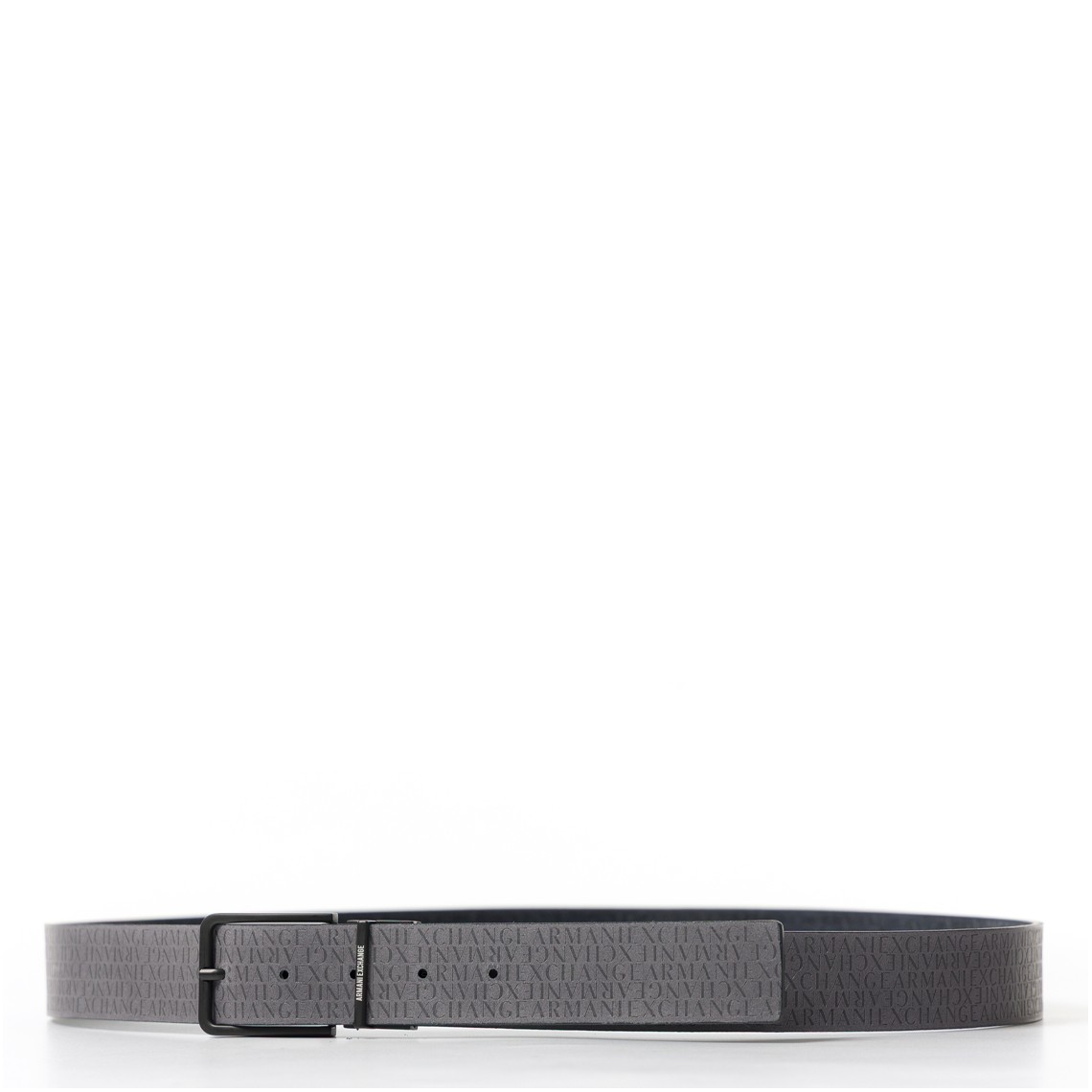 Cintura reversibile con logo Armani Exchange all over