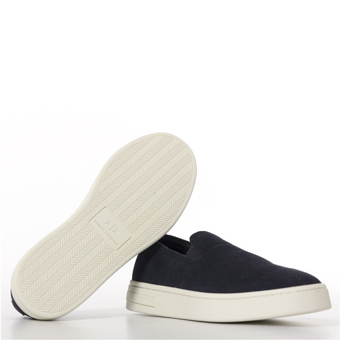 Mocassini in pelle scamosciata Armani Exchange