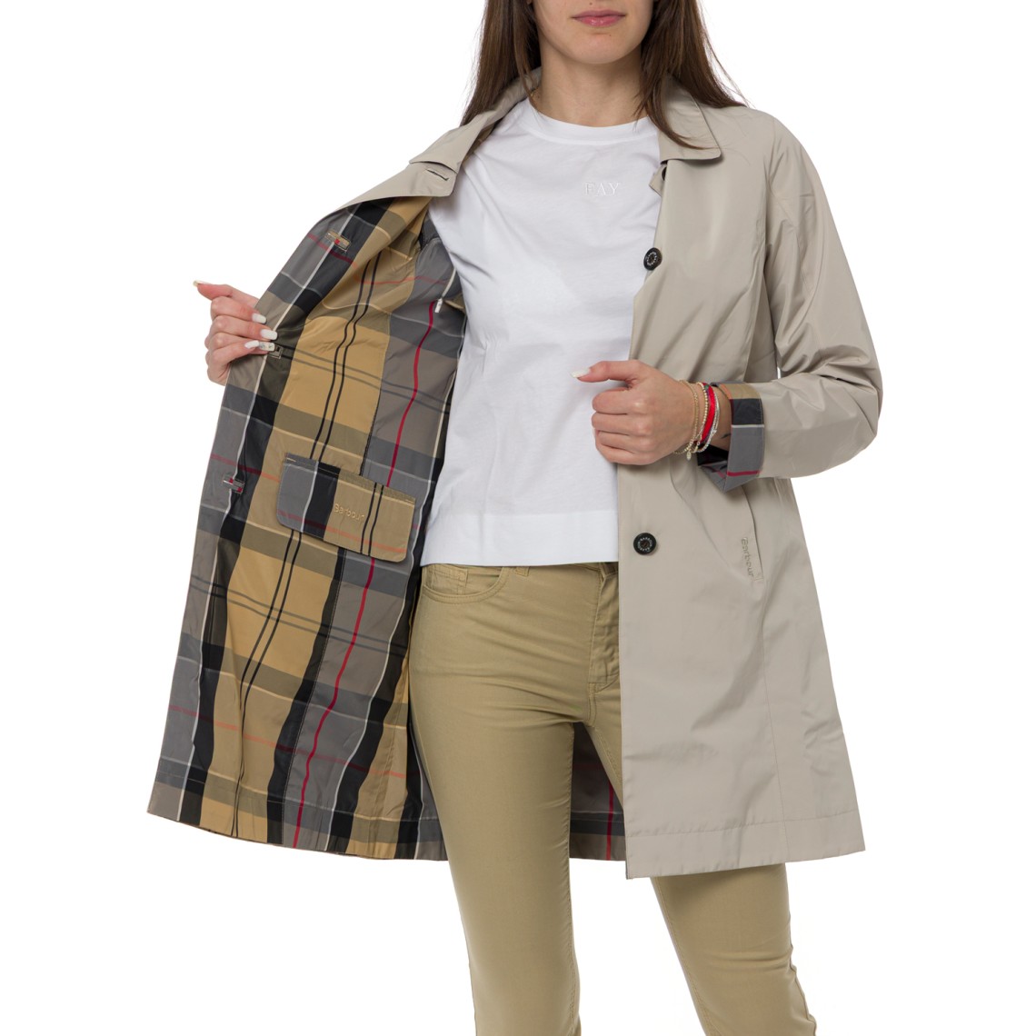Giacca impermeabile reversibile Babbity Barbour