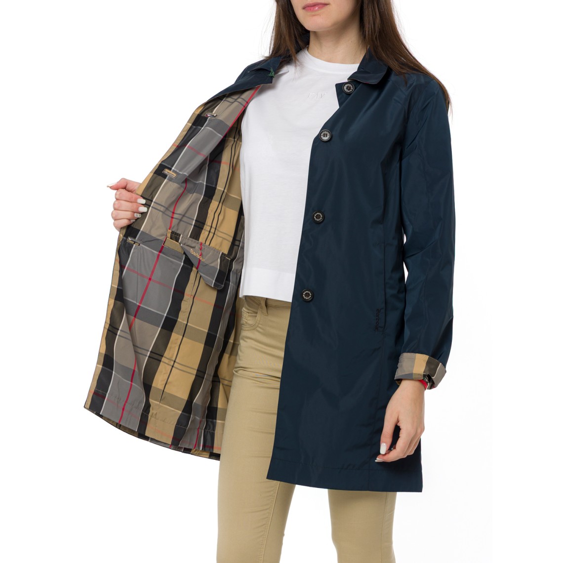 Giacca impermeabile reversibile Babbity Barbour