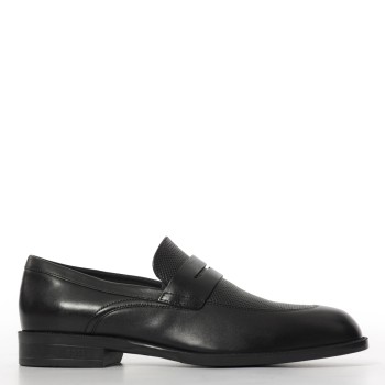 Mocassino Boss in pelle