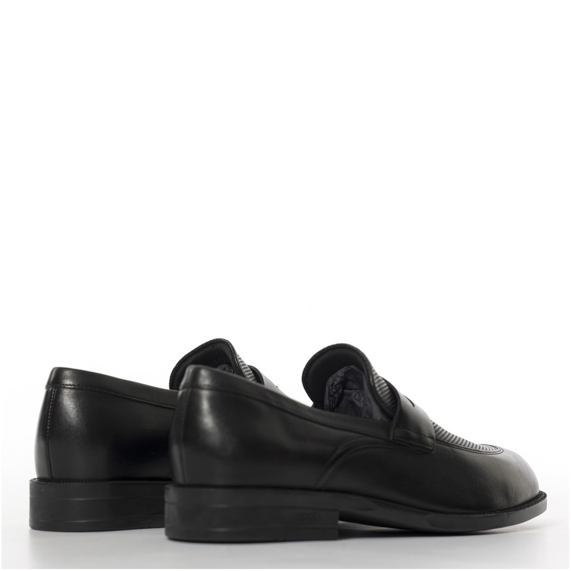 Mocassino Boss in pelle
