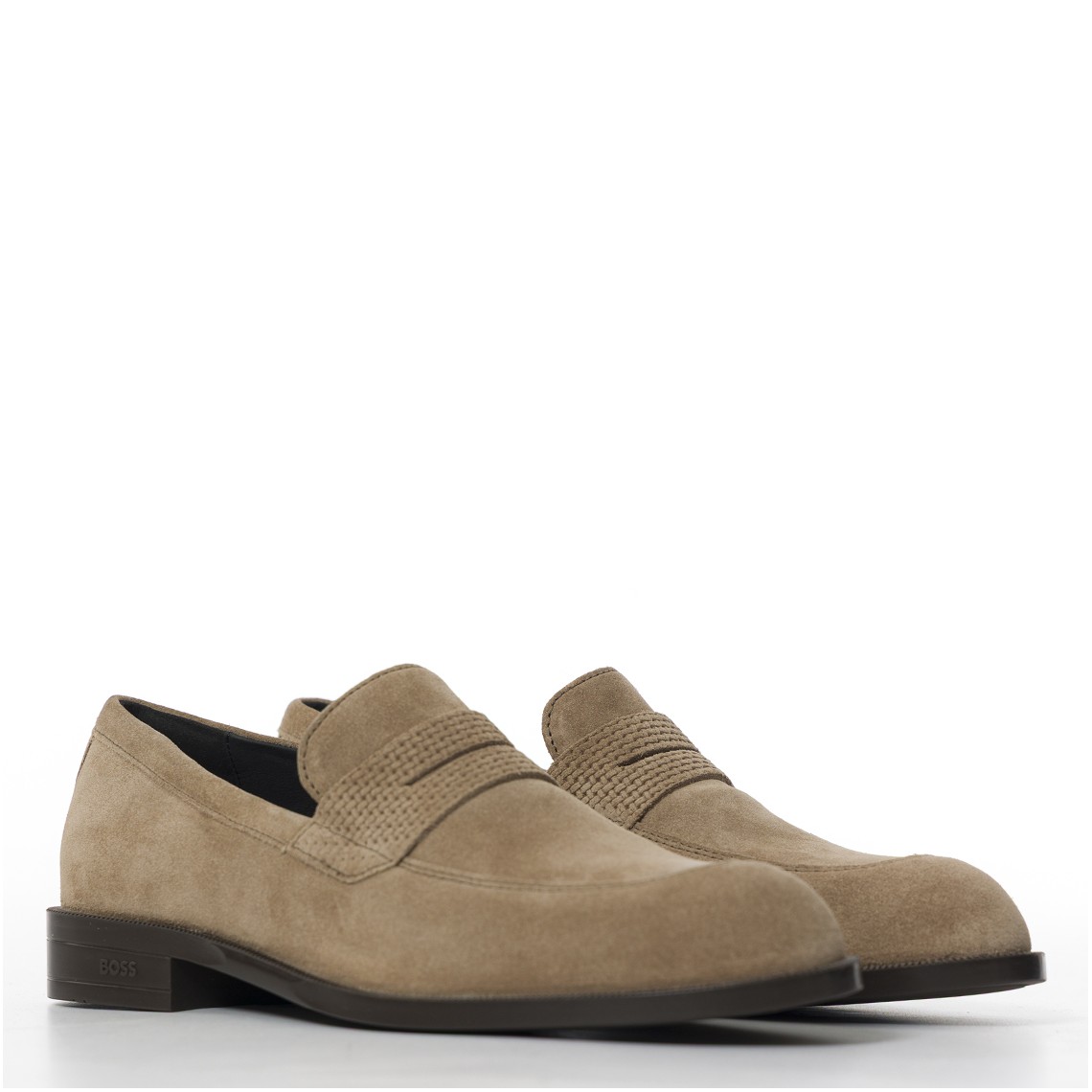 Mocassini Tayil Boss in pelle scamosciata