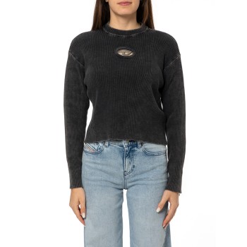 Maglia M-Anchorex con oval D metallizzato Diesel