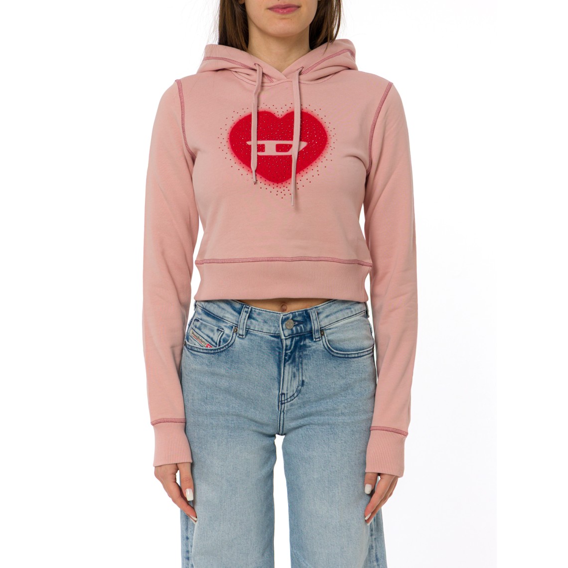 Felpa f-slimmy-hood-s5 Diesel