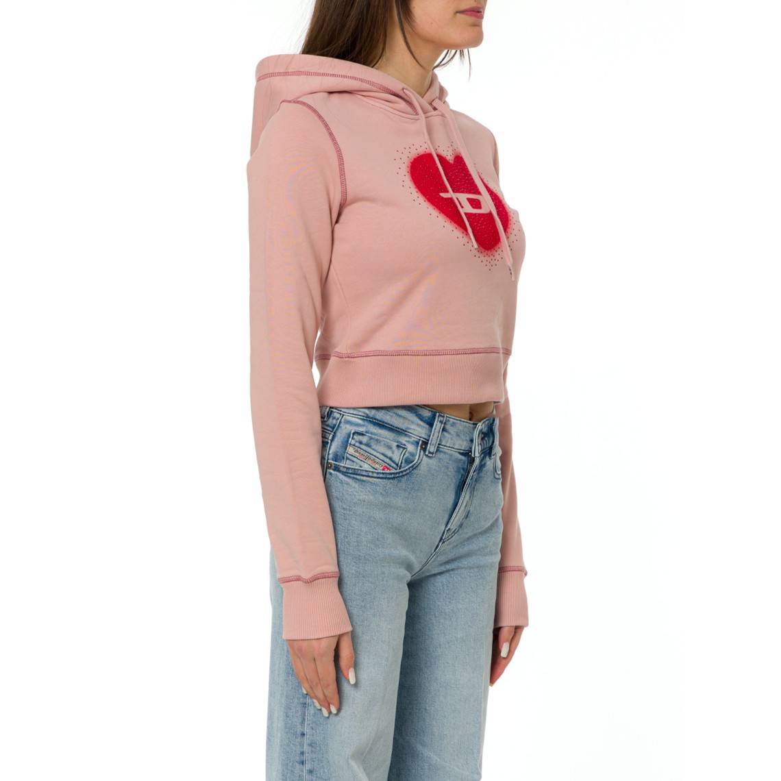 Felpa f-slimmy-hood-s5 Diesel