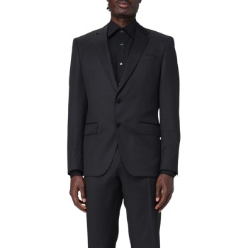 Blazer a monopetto in lana vergine Boss