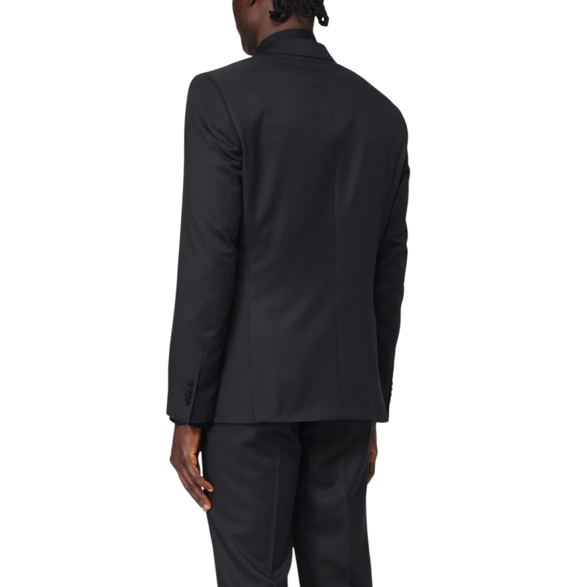 Blazer a monopetto in lana vergine Boss