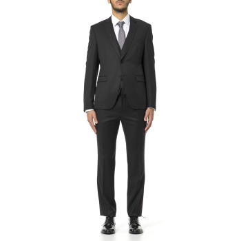 Giacca extra slim fit Boss in serge di lana vergine 