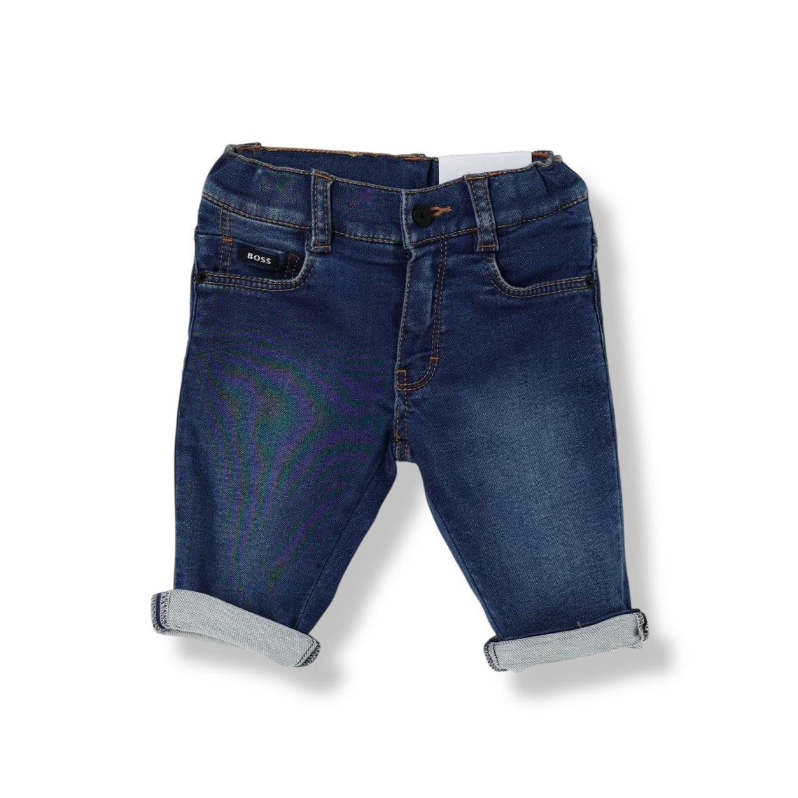 Jeans classico Boss in denim di cotone