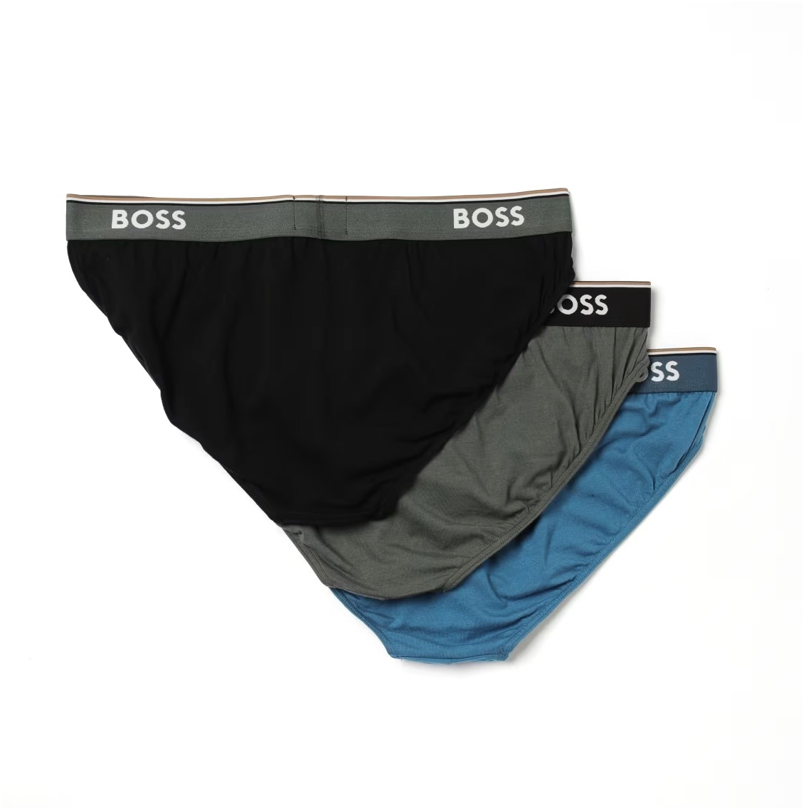 Set 3 slip in cotone stretch Boss