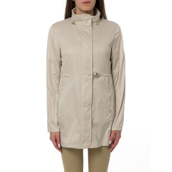 Virginia Coat in Popeline Tecnico Fay