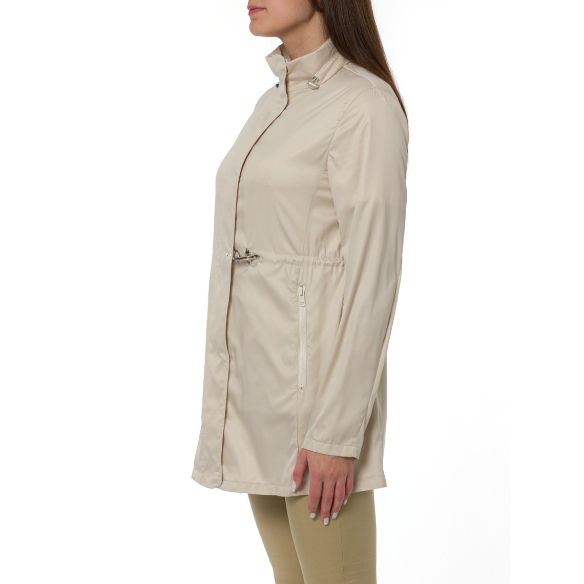 Virginia Coat in Popeline Tecnico Fay