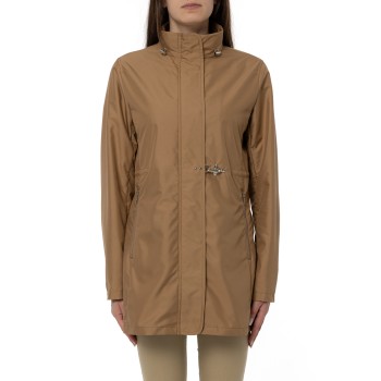 Virginia Coat in Popeline Tecnico Fay