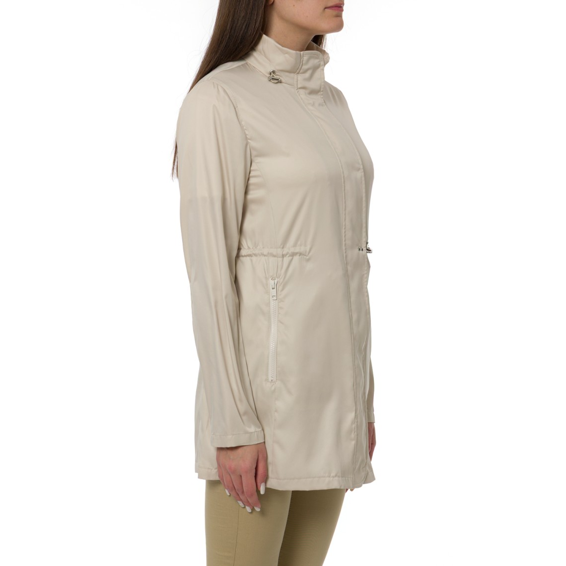 Virginia Coat in Popeline Tecnico Fay