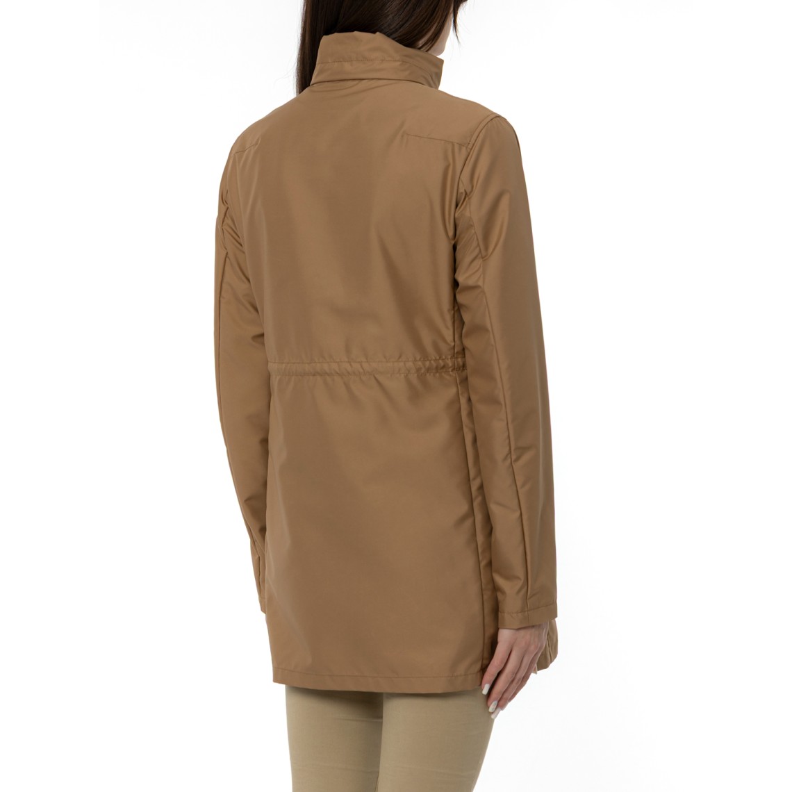 Virginia Coat in Popeline Tecnico Fay