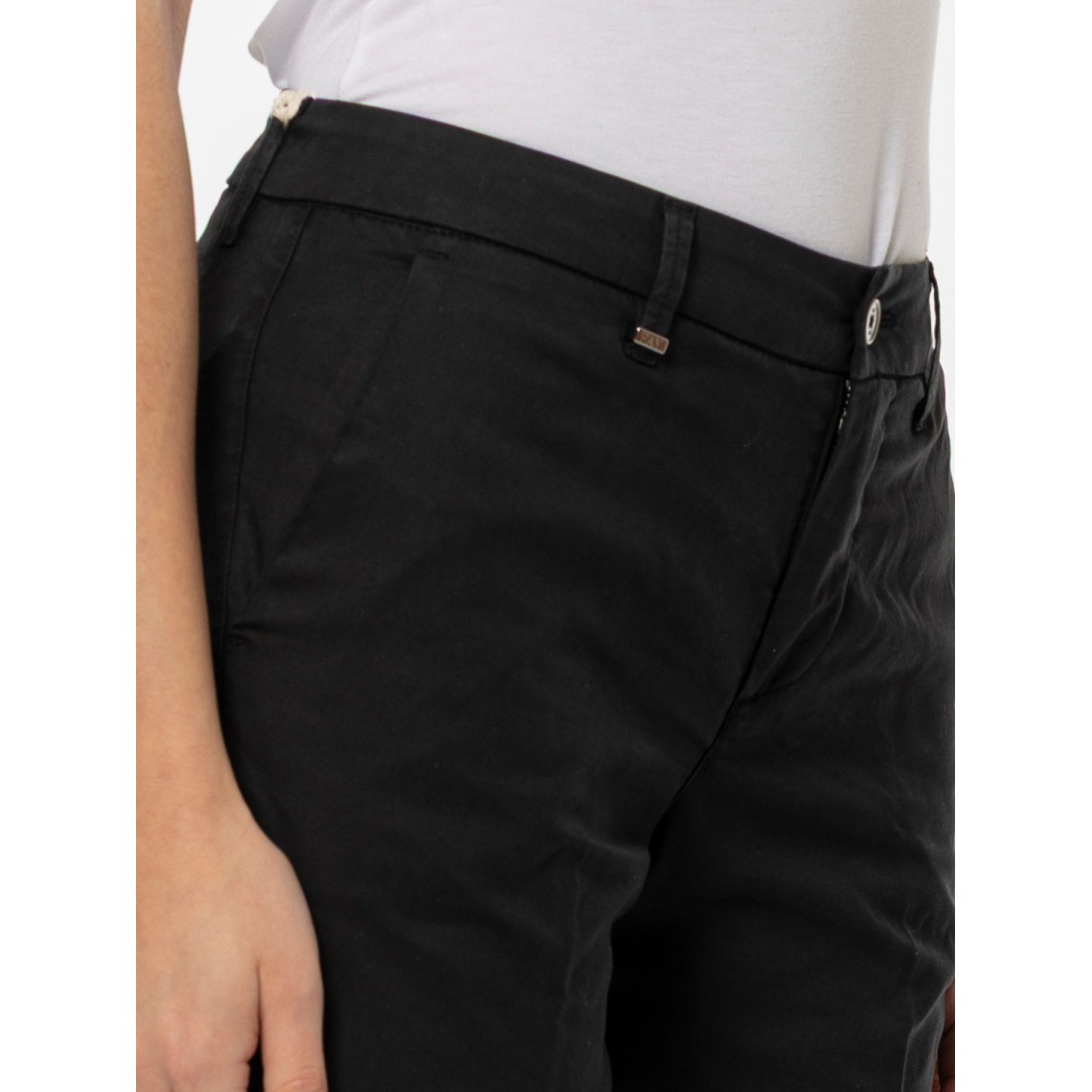 Pantaloni Slim Fit in Cotone Stretch Fay