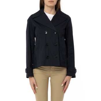 Peacoat in puro cotone Woolrich