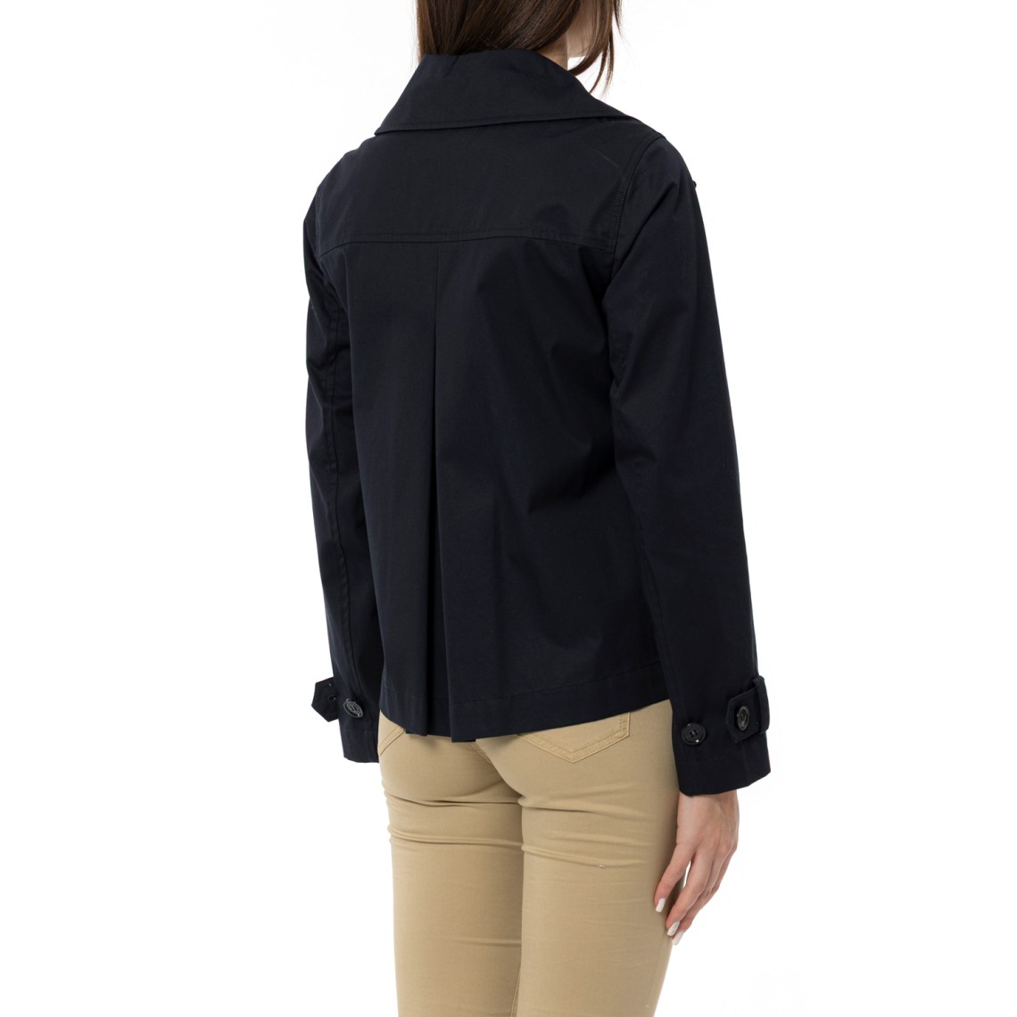 Peacoat in puro cotone Woolrich