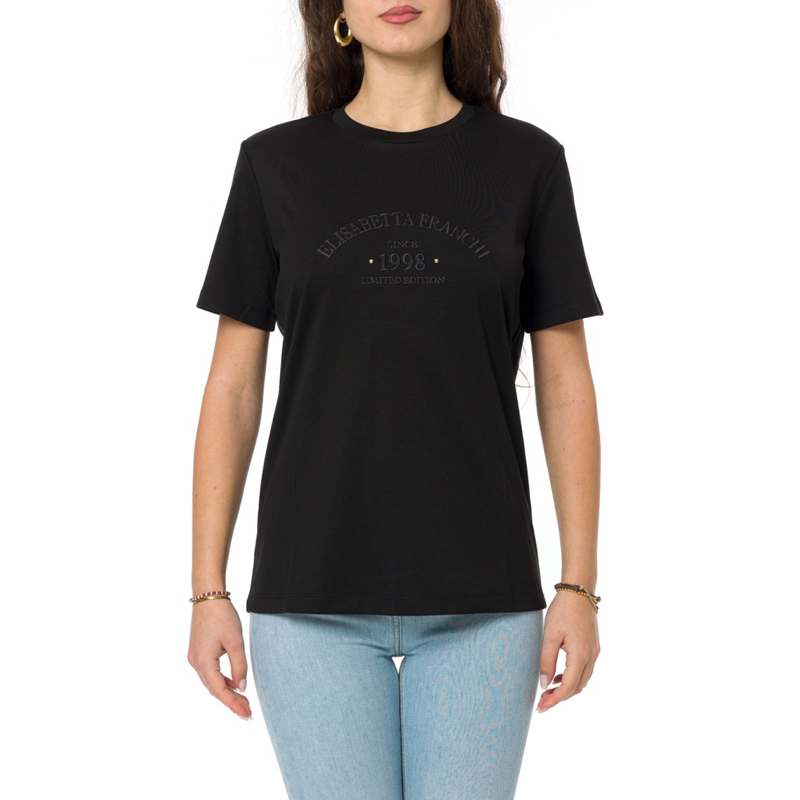 T-shirts in cotone Elisabetta Franchi