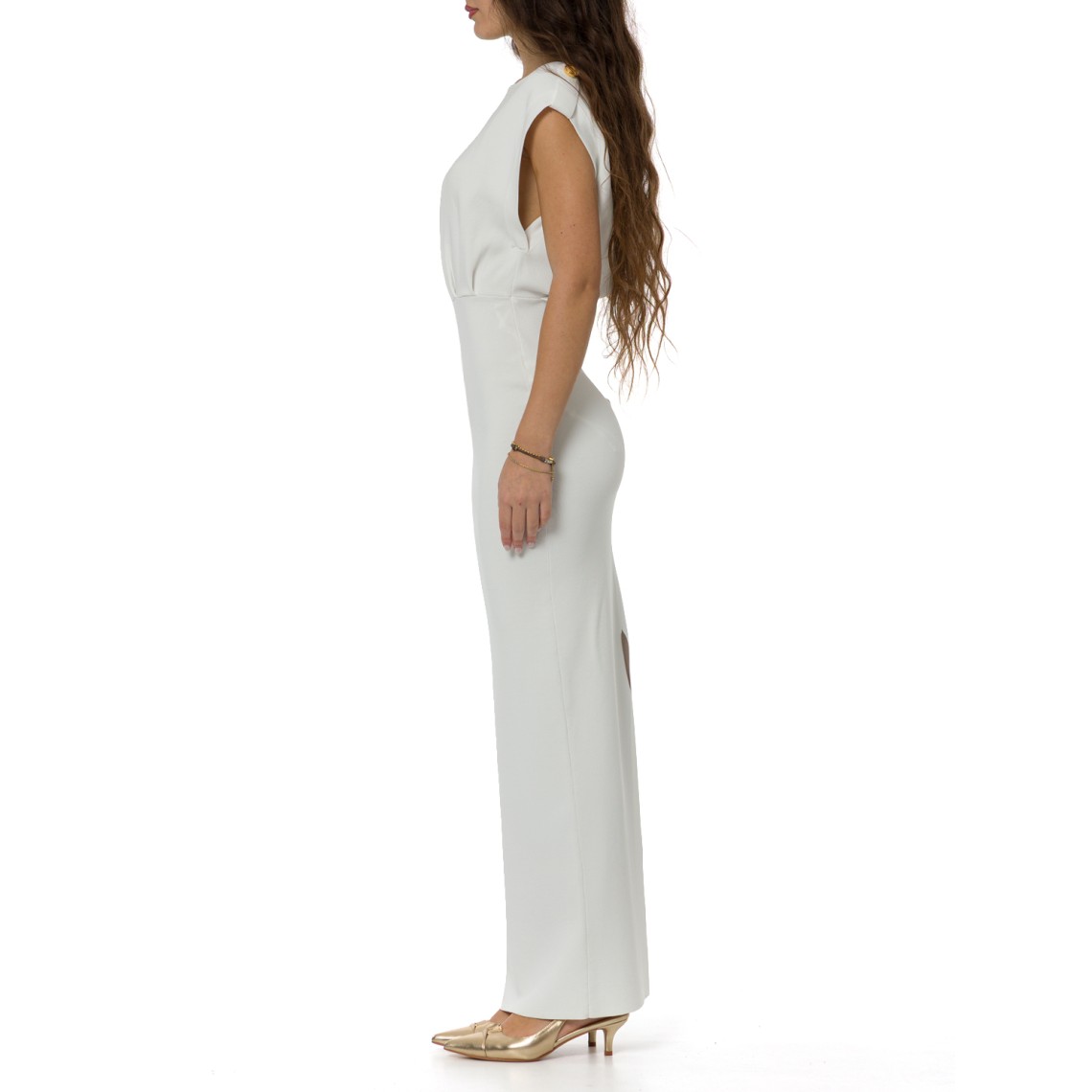 Abito Red Carpet in maglia punto stoffa Elisabetta Franchi