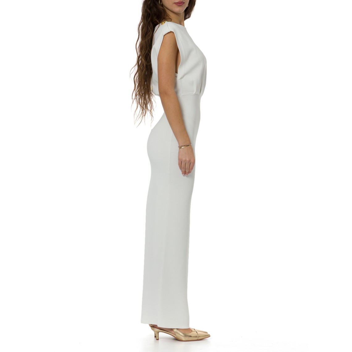 Abito Red Carpet in maglia punto stoffa Elisabetta Franchi