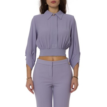 Camicia in georgette con fusciacca Elisabetta Franchi