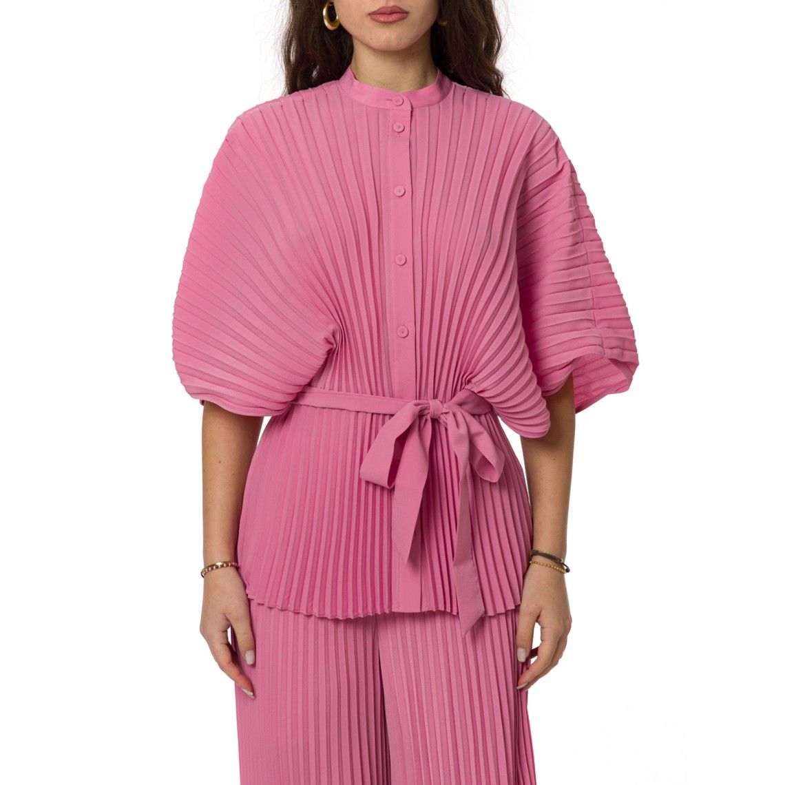 Camicia in crêpe de Chine riciclato Twinset