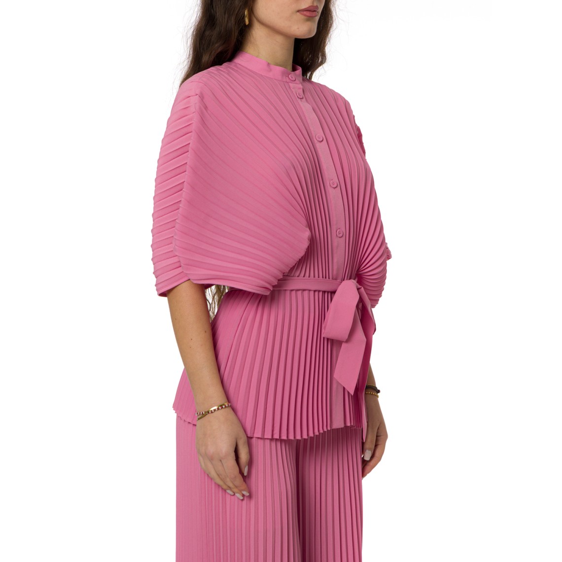 Camicia in crêpe de Chine riciclato Twinset