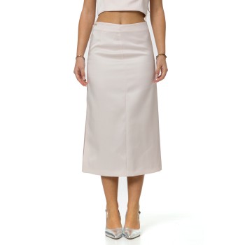 Gonna Twinset in viscosa