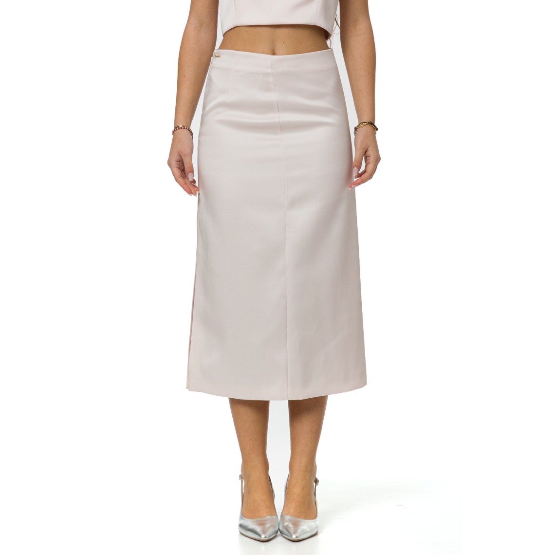 Gonna Twinset in viscosa