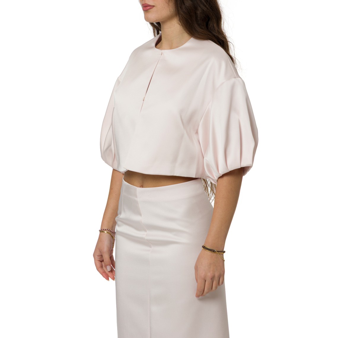 Giacca cropped in duchesse Twinset